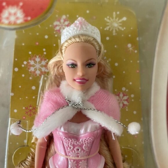 MATTEL 2007 Barbie Mini Kingdom Princess Clara Ornament IOB - Picture 2 of 11
